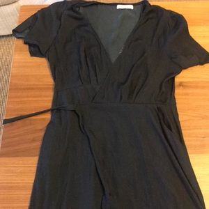 Navy Wrap dress
